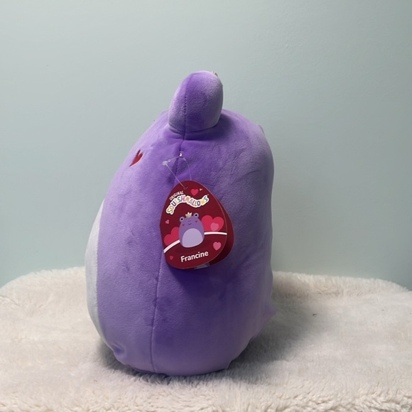 Francine the purple Valentine’s Day squishmallow plushie soft  limited edition - Picture 4 of 6